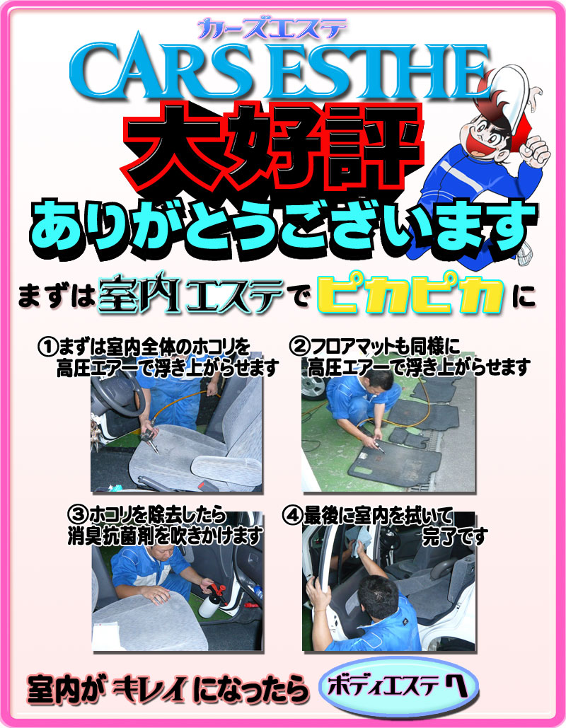 カーズエステ 室内エステ
